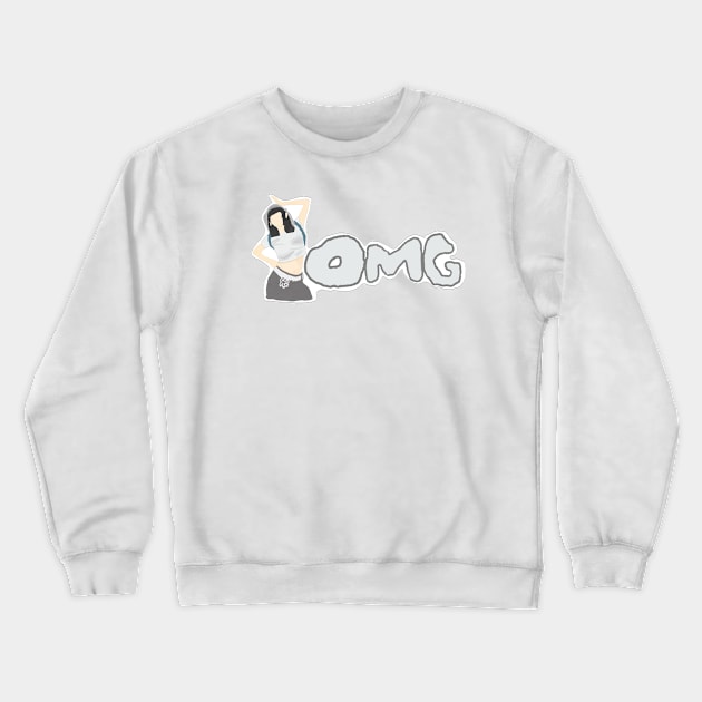 OMG Crewneck Sweatshirt by Kaeyeen